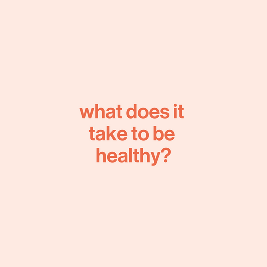 four pillars of health