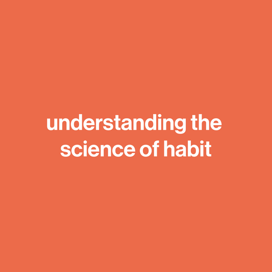 it’s all in your mind: building healthy habits