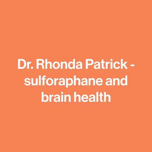 Dr. Rhonda Patrick daily supplements