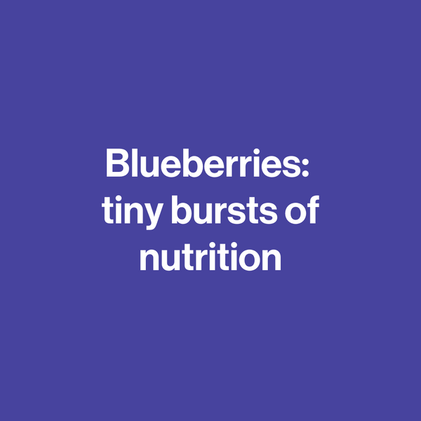 Blueberries: Tiny Bursts of Nutrition