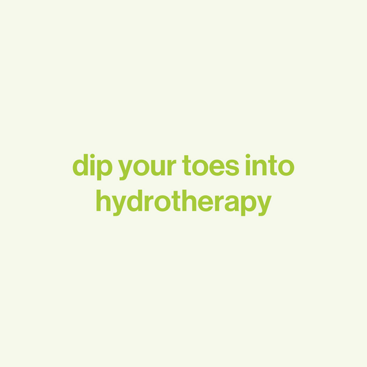 a super cool health practice that seriously holds water