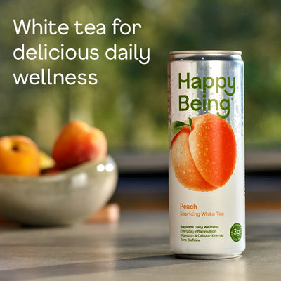 Peach Sparkling White Tea | 4 pack