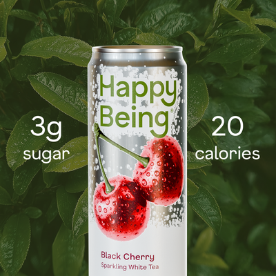 Pre-order: Black Cherry Sparkling White Tea