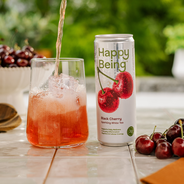 Pre-order: Black Cherry Sparkling White Tea