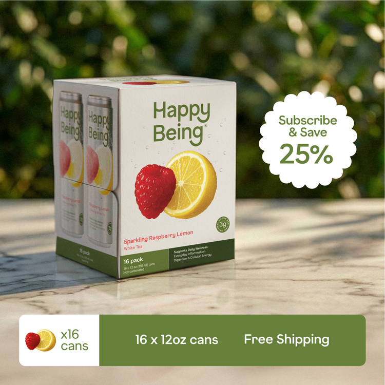 Raspberry Lemon Sparkling White Tea