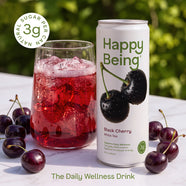 Black Cherry White Tea - daily wellness drink