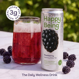 Blackberry Sparkling White Tea - daily wellness drink