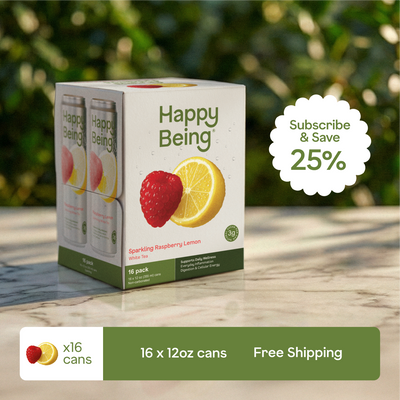 Raspberry Lemon Sparkling White Tea