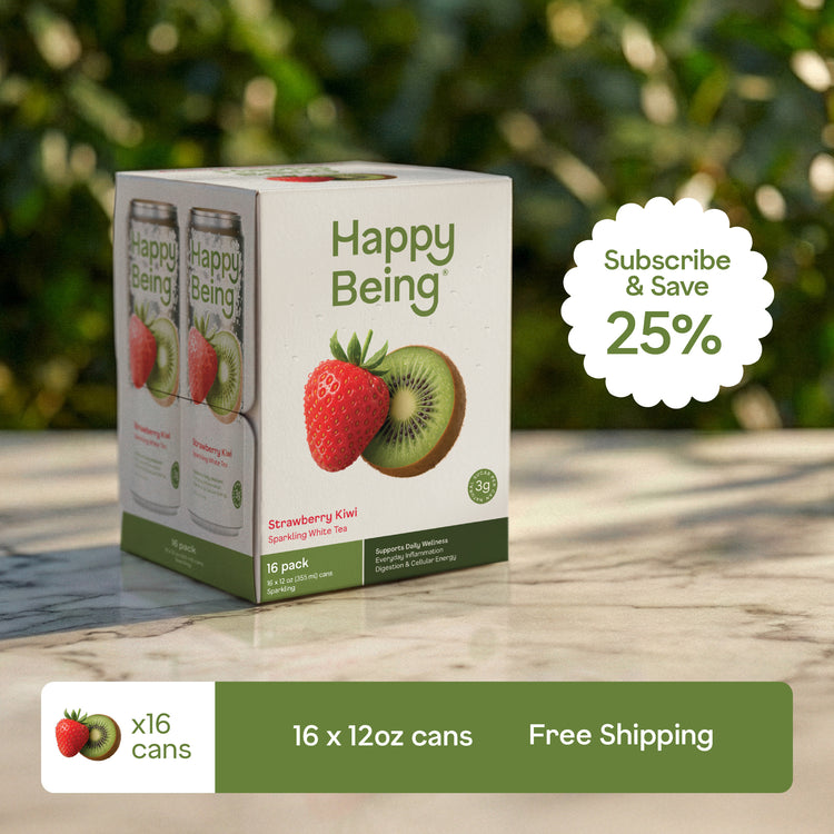 Pre-order: Strawberry Kiwi Sparkling White Tea