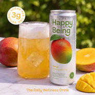 Mango Sparkling White Tea - daily wellness drink