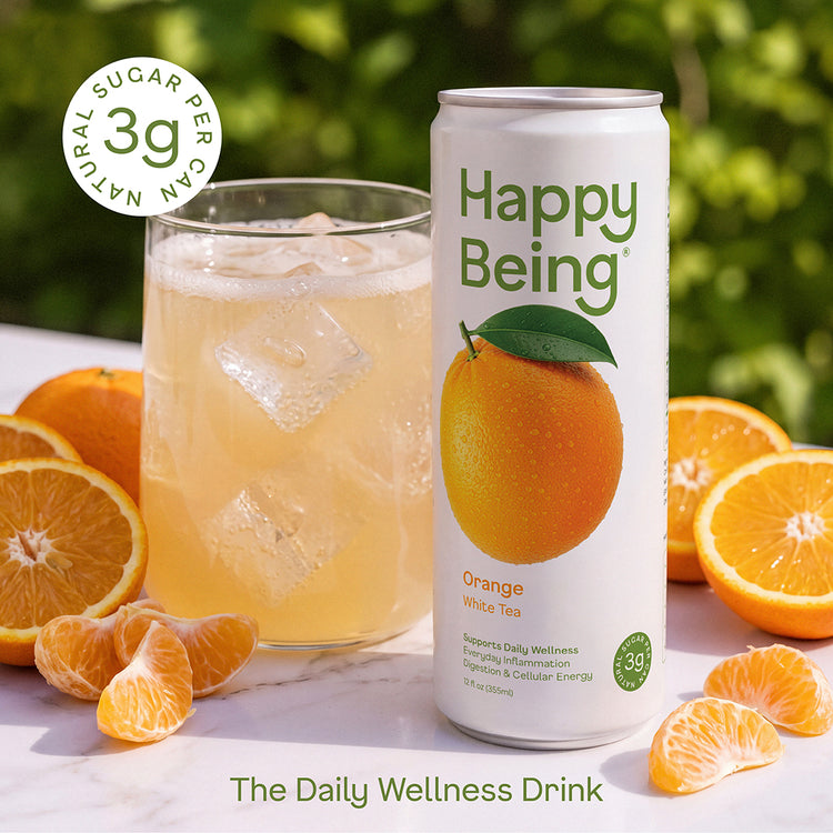 Orange White Tea - daily wellness drink