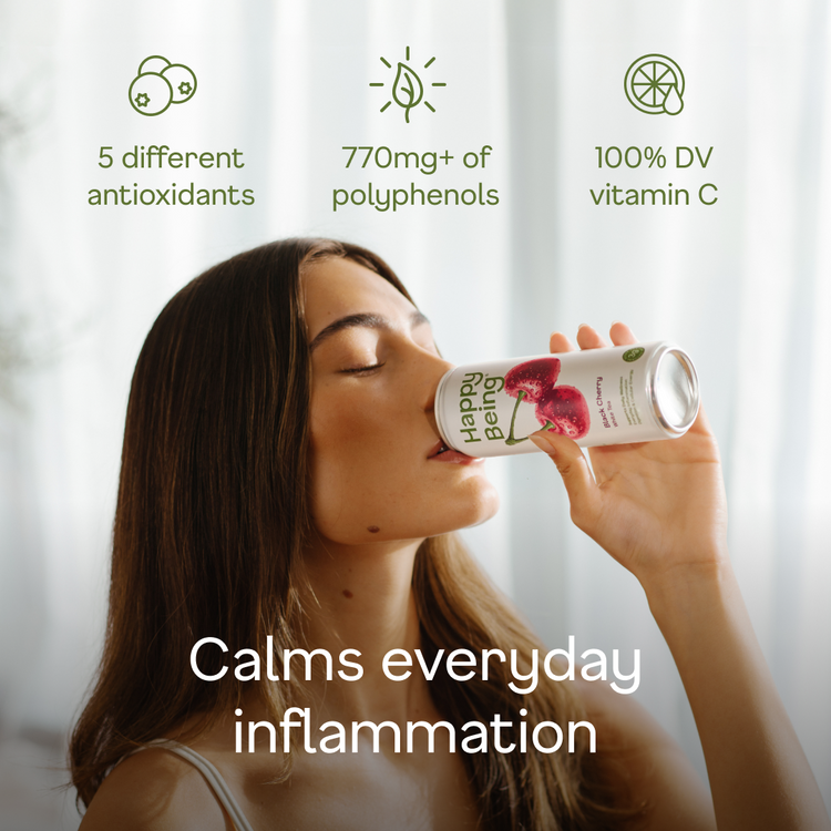 Black Cherry White Tea - calms everyday inflammation