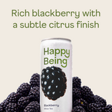 Blackberry White Tea - fruit stack