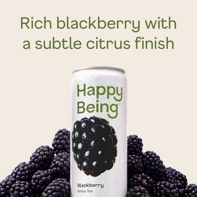 Blackberry White Tea - fruit stack