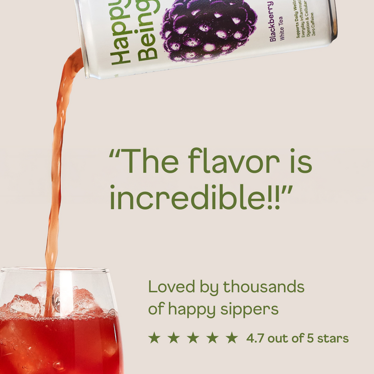 Blackberry White Tea - pour and review
