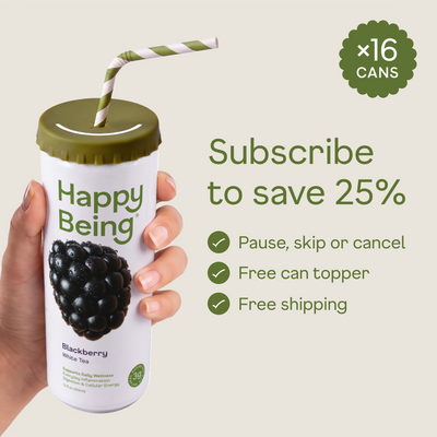 Blackberry White Tea - subscribe