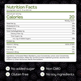 Blackberry Sparkling White Tea - ingredients