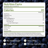 Blueberry Sparkling White Tea - ingredients