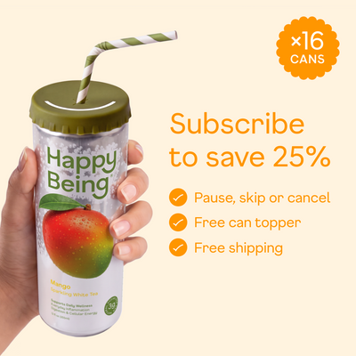Mango Sparkling White Tea - subscribe