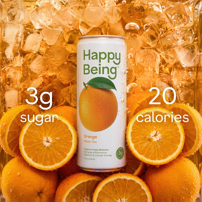 Orange White Tea - plunge