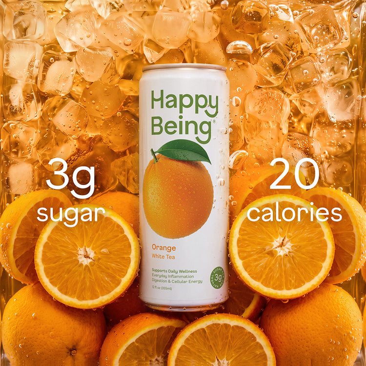 Orange White Tea - plunge