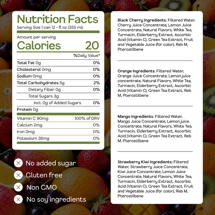 Orchard Variety Pack - ingredients