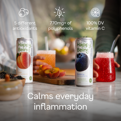 White Tea Sparkling Original Variety - calms everyday inflammation